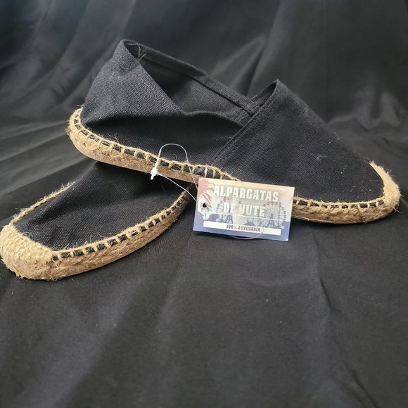 JUTE ESPADRILLES MADE IN SPAIN, EUROPEAN SIZE 36 EQUIVALENT TO 3 1/2 IN THE U.S - Picture 2 of 8